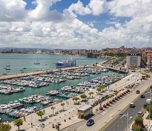 Vista al mar  Vincci Puertochico Santander